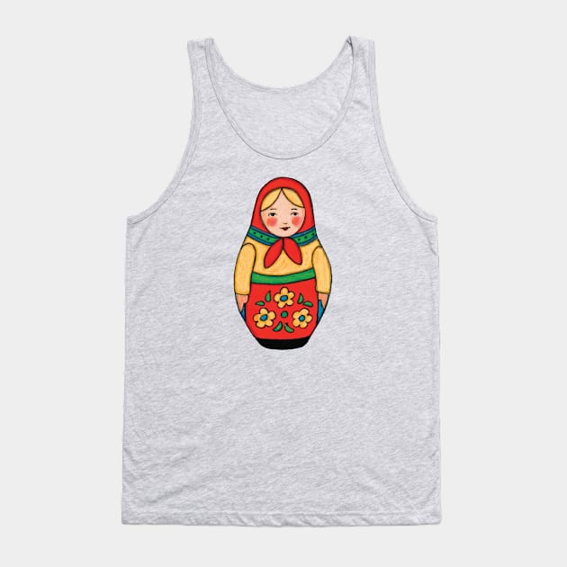 matryoshka nesting doll Tank Top by Parakeet Moon